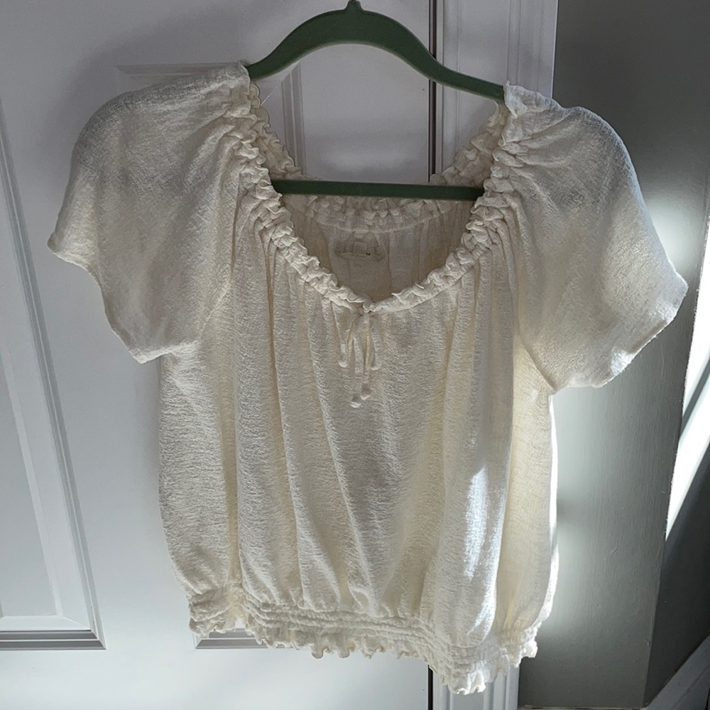 Madewell off the shoulder